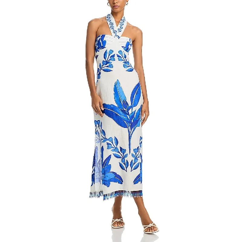 FARM Rio Womens Floral Casual Maxi Dress