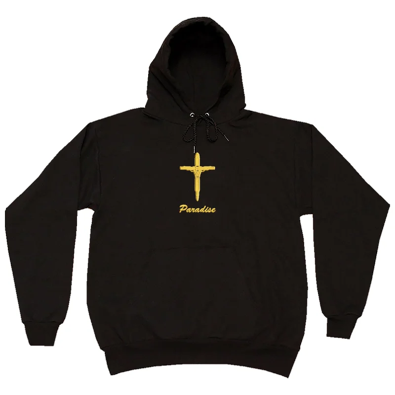 Gold Crucifix Hoodie