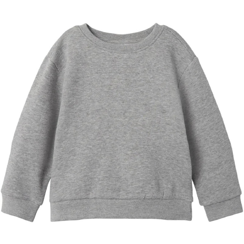 Name It Grey Melange Oanne Regular Sweatshirt