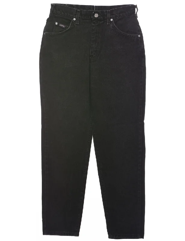 Black Tapered Jeans - W26 L29