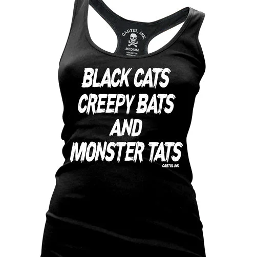 Monster Tats Women's Racer Back Tank Top