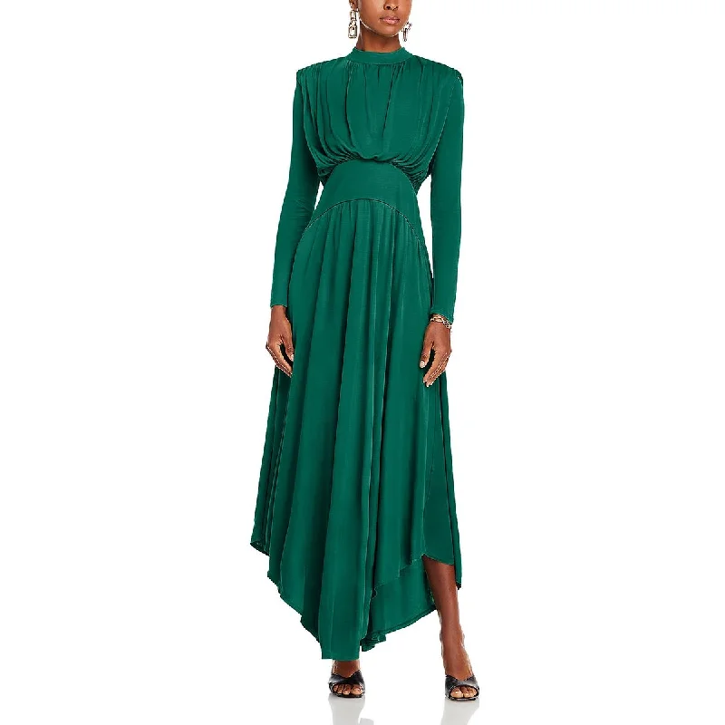 FARM Rio Womens Knit High Neck Maxi Dress