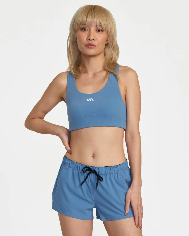 VA Essential Low-Rise Yogger Sport Shorts - Coronet Blue