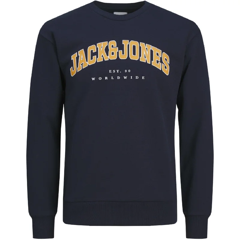 Jack & Jones Junior Navy Blazer caleb Varsity Sweatshirt