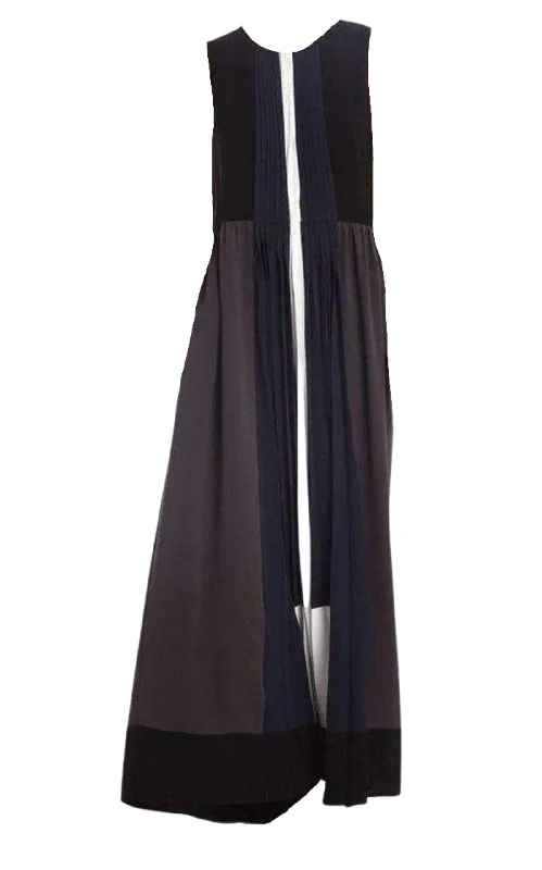 Izabela Color-blocking Gown