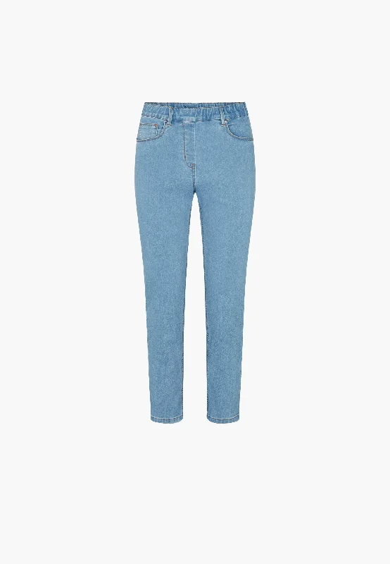 Hannah Regular - Extra Short Length - Light Blue Denim