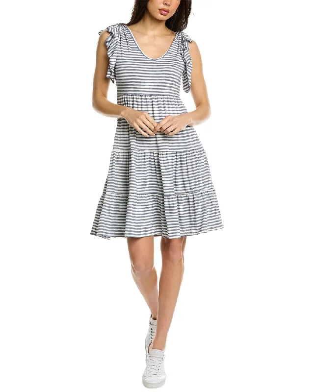 Max Studio Tiered A-Line Dress