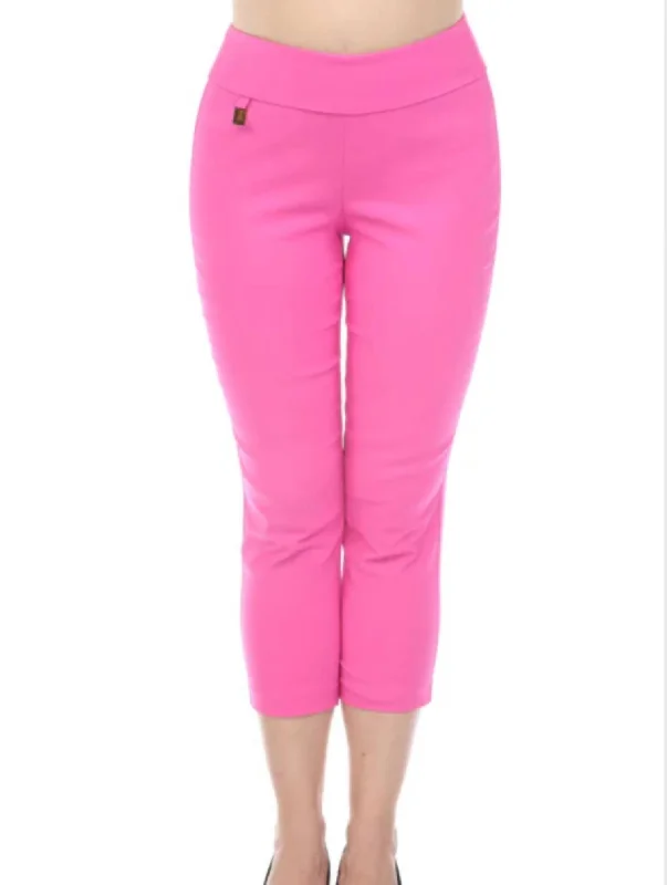 Stretch Pants In Pink