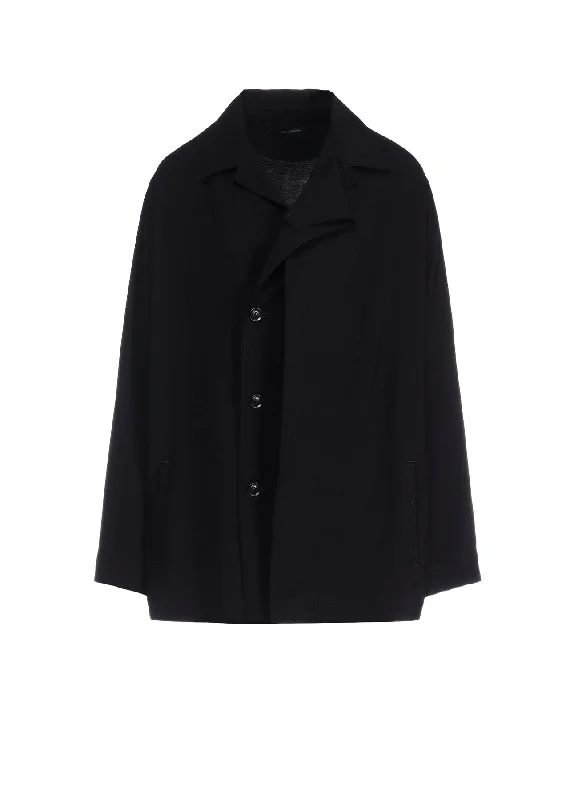 HARD TWISTED GABARDINE LEFT FACING SHIRT JACKET