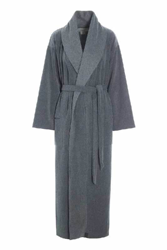 BATHROBE WOMEN MAXI - 7128 MAXI - GREY