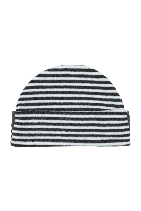 HAT BEANIE - 4071 - STRIPES B&W