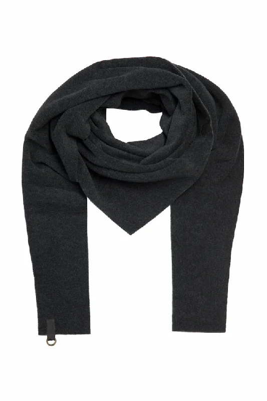 TRIANGLE SCARF - 4051 - SOFT BLACK